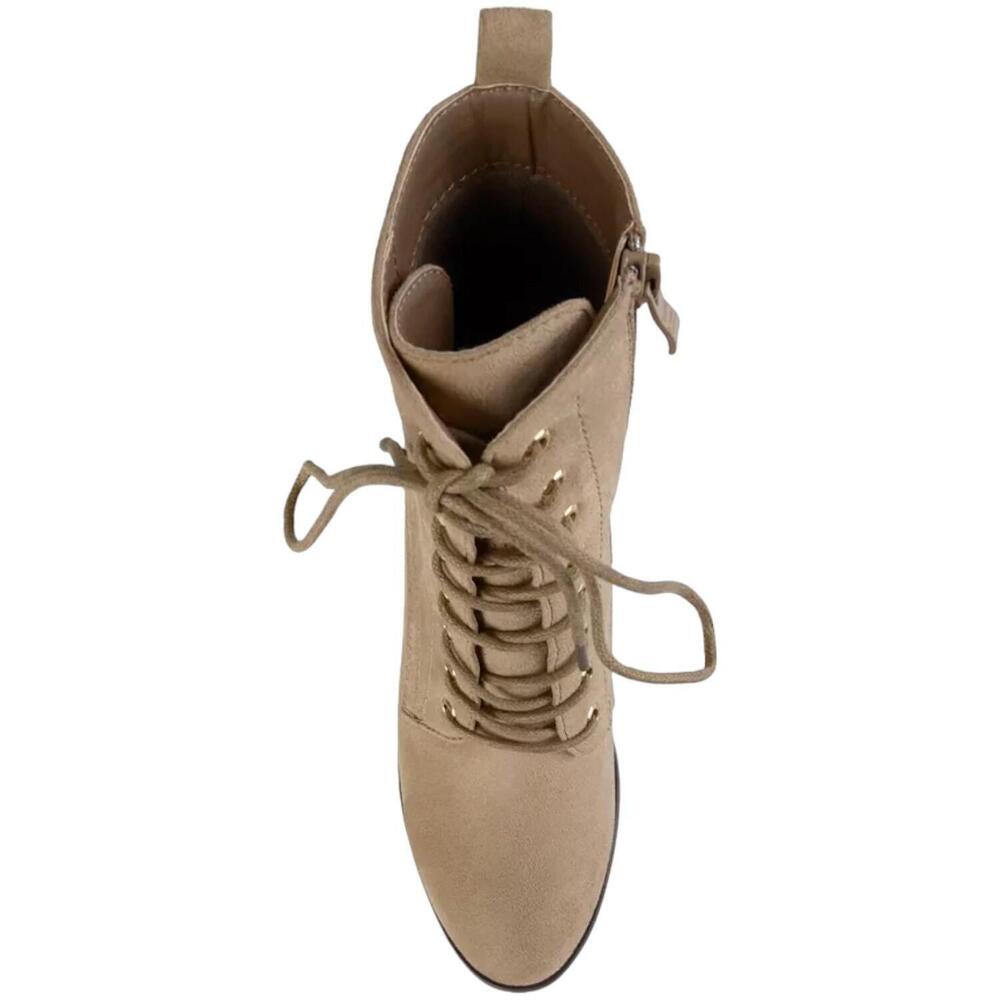 Journee Collection Women's Baylor Heel Booties Taupe - Medium - Picture 3 of 3